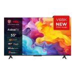 TCL 55V6BK TV 139.7 cm (55") 4K Ultra HD Smart TV Wi-Fi Titanium 270 cd/mÂ²