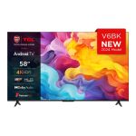 TCL 58V6BK TV 147.3 cm (58") 4K Ultra HD Smart TV Wi-Fi Titanium 270 cd/mÂ²