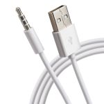 Maplin CKMOVA AC-A35 3.5mm TRS to USB-A Audio Cable - Black, 1.2m