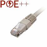 Cablenet 0.3m Cat6 RJ45 Grey U/UTP PVC 24AWG Flush Moulded Booted Patch Lead