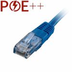 Cablenet 30m Cat6 RJ45 Blue U/UTP PVC 24AWG Flush Moulded Booted Patch Lead