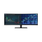 Lenovo ThinkVision P44w 110.2 cm (43.4") 3840 x 1200 pixels LED Black