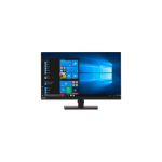Lenovo ThinkVision T27h-20 68.6 cm (27") 2560 x 1440 pixels Quad HD LED Black