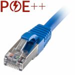 Cablenet 15m Cat6a RJ45 Blue S/FTP LSOH 26AWG Snagless Booted Patch Lead