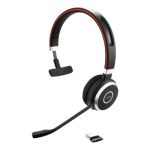 Jabra Evolve 65 SE - MS Mono with Charging Stand - Wired & Wireless - Calls/Music - 20 - 20000 Hz - 