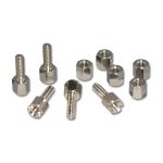 Lindy Holding Posts and Nuts for VGA Faceplate, Pack of 50