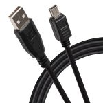 Maplin USB-A to Mini USB-B Cable 0.75m Black
