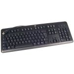 HP 672647-083 keyboard USB Danish Black