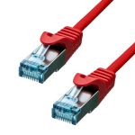 ProXtend CAT6A S/FTP CU LSZH Ethernet Cable Red 25CM