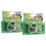 Fujifilm Superia Xtra 400 VV Type 27 Exposures QuickSnap Disposable Camera with Flash - Pack of 2