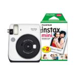 Fujifilm Instax Mini 70 Instant Camera (30 Shots) - White
