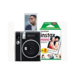 Fujifilm Instax Mini 40 Instant Camera with 20 Shot Pack - Black