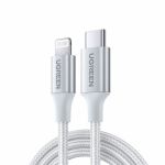 Ugreen 70523 lightning cable 1 m Silver