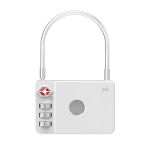 Maplin MiLi MiLock Combination Padlock Item Locator Apple "Find My" Compatible - White