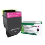 Lexmark 71B20M0 Toner-kit magenta return program, 2.3K pages ISO/IEC 19752 for Lexmark CS 317/417/517