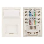 Cablenet Cat5e UTP Module LJ6C White