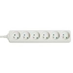 Lindy 73125 power extension 6 AC outlet(s) Indoor White