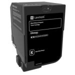 Lexmark 74C20K0 Toner-kit black return program, 3K pages ISO/IEC 19798 for Lexmark CS 720/725/CX 725