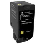 Lexmark 74C2HY0 Toner-kit yellow return program, 12K pages ISO/IEC 19798 for Lexmark CS 725