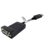 HP 753745-001 video cable adapter 0.2 m DisplayPort VGA Black