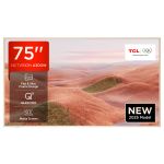 TCL 75A300W-UK TV 190.5 cm (75") 4K Ultra HD Smart TV Wi-Fi White 450 cd/m²