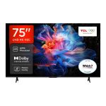 TCL 75V6C-UK TV 190.5 cm (75") 4K Ultra HD Smart TV Wi-Fi Metallic 330 cd/m²