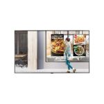 LG 75XS2E signage display Digital signage flat panel 190.5 cm (75") LED 4K Ultra HD Black Web OS