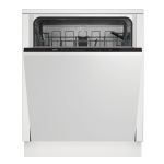Beko DIN15X20 Integrated Dishwasher � Quick&Shine�, Black Control Panel