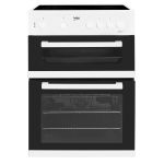 Beko 60cm Electric Cooker - White