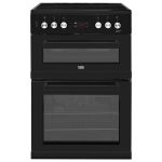 Beko 60cm Electric Cooker - Black