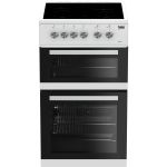 Beko 50cm Electric Cooker - White