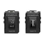 Maplin CKMOVA VOCAL X V1 Ultra Compact 2.4GHZ Dual Channel Wireless Microphone System 1x Transmitter 1 x Receiver Kit