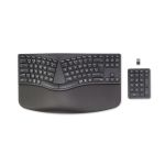 HP 960 Ergonomic Wireless keyboard Home RF Wireless + Bluetooth AZERTY Belgian Black