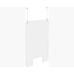 Exacompta 80158D sneeze guard Transparent 1 pc(s)
