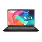MSI Modern 15 H C2RMG-282UK Intel Core 5 210H Laptop 39.6 cm (15.6") Full HD 16 GB DDR4-SDRAM 512 GB SSD Windows 11 Home Black