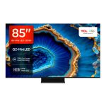 TCL C80 85C805K TV 2.16 m (85") 4K Ultra HD Smart TV Wi-Fi Black 1500 cd/m²