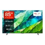 TCL 85C855K TV 2.16 m (85") 4K Ultra HD Smart TV Wi-Fi Black 3500 cd/m²