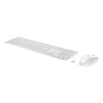 HP STORE 3PL keyboard Mouse included Universal RF Wireless White
