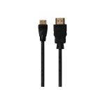 Maplin HDMI to Mini HDMI 4K Ultra HD Cable with Gold Connectors - Black, 3m