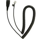 Jabra QD Cord, Coiled, Mod. Plug 2 m