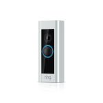 Ring Video Doorbell Pro 2 Plug-in Nickel, Satin steel