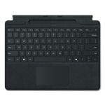 Microsoft Surface Pro X/8/9 Signature Keyboard with Copilot Button and Pen Storage - Black