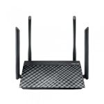 ASUS RT-AC1200G+ wired router Gigabit Ethernet Black