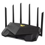 ASUS TUF Gaming AX6000 (TUF-AX6000) wireless router Gigabit Ethernet Dual-band (2.4 GHz / 5 GHz) Black