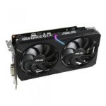 ASUS DUAL RTX2060 MINI OC, 6GB DDR6, DVI, HDMI, DP, 1755MHz Clock, Overclocked, Compact Design
