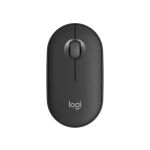 Logitech Pebble 2 M350s mouse Travel Ambidextrous RF Wireless + Bluetooth Optical 4000 DPI