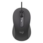 Logitech Signature Wired M520 for Business mouse Office Ambidextrous USB Type-C Optical 4000 DPI