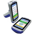 Datalogic Joya Touch Plus Kit, 2D, BT (BLE), Wi-Fi, NFC, Gun, kit (USB), blue, grey, WEC 7