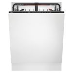 AEG Series 8000 SprayZone Integrated Dishwasher - C-Rated, Black control panel