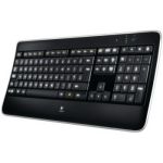 Logitech K800 keyboard RF Wireless QWERTZ German Black